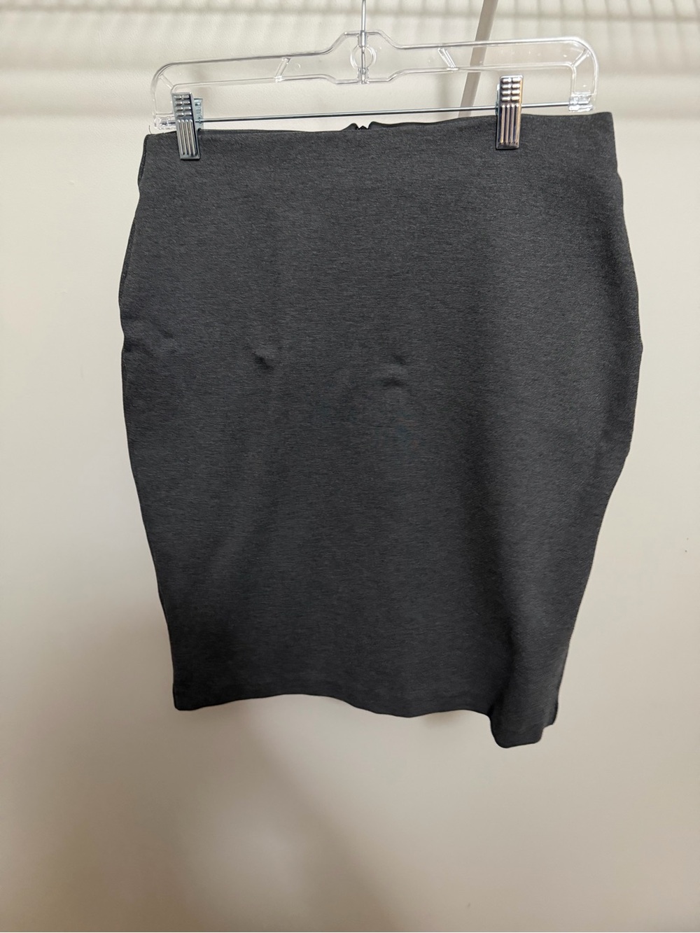 Quince Dark Charcoal Pencil Skirt